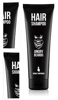 Šampón na vlasy Angry Beards Urban Twofinger - 230 ml (HR-SHAMPOO-UT-230) + darček zadarmo 4