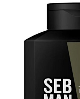 Šampón na vlasy, fúzy a telo Sebastian Professional Seb Man The Multi-Tasker 3 In 1 - 250 ml (SB6301.250) + DARČEK ZADARMO 6