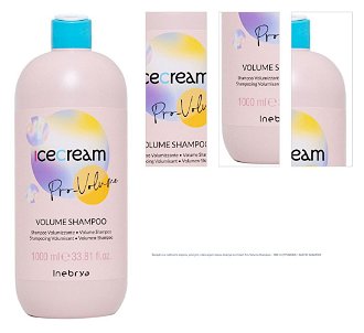 Šampón na zväčšenie objemu jemných, zľahnutých vlasov Inebrya Ice Cream Pro Volume Shampoo - 1000 ml (771026363) + darček zadarmo 1