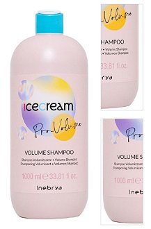 Šampón na zväčšenie objemu jemných, zľahnutých vlasov Inebrya Ice Cream Pro Volume Shampoo - 1000 ml (771026363) + darček zadarmo 3