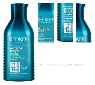 Šampón pre a posilnenie dĺžok vlasov Redken Extreme Length(TM) - 300 ml + DARČEK ZADARMO 1
