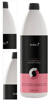 Šampón pre farbené a melírované vlasy Sibel Colour - 1000 ml (8700004) + darček zadarmo 4