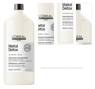 Šampón pre farbené a poškodené vlasy Loréal Professionnel Serie Expert Metal Detox - 1500 ml - L’Oréal Professionnel + darček zadarmo 1