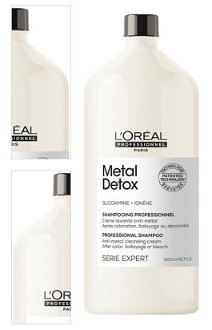 Šampón pre farbené a poškodené vlasy Loréal Professionnel Serie Expert Metal Detox - 1500 ml - L’Oréal Professionnel + darček zadarmo 4