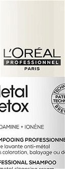 Šampón pre farbené a poškodené vlasy Loréal Professionnel Serie Expert Metal Detox - 1500 ml - L’Oréal Professionnel + darček zadarmo 5