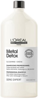Šampón pre farbené a poškodené vlasy Loréal Professionnel Serie Expert Metal Detox - 1500 ml - L’Oréal Professionnel + darček zadarmo 2