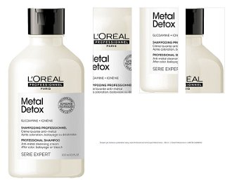 Šampón pre farbené a poškodené vlasy Loréal Professionnel Serie Expert Metal Detox - 300 ml - L’Oréal Professionnel + darček zadarmo 1