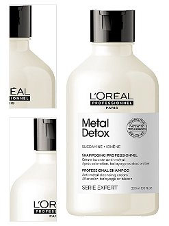 Šampón pre farbené a poškodené vlasy Loréal Professionnel Serie Expert Metal Detox - 300 ml - L’Oréal Professionnel + darček zadarmo 4