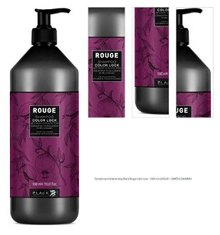 Šampón pre farbené vlasy Black Rouge Color Lock - 1000 ml (250024) + darček zadarmo 1