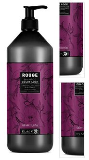 Šampón pre farbené vlasy Black Rouge Color Lock - 1000 ml (250024) + darček zadarmo 3