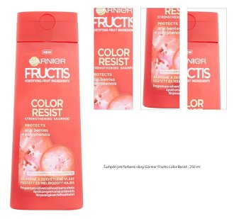 Šampón pre farbené vlasy Garnier Fructis Color Resist - 250 ml 1