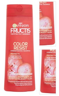 Šampón pre farbené vlasy Garnier Fructis Color Resist - 400 ml + darček zadarmo 3
