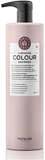 Šampón pre farbené vlasy Maria Nila Luminous Colour Shampoo - 1000 ml (NF02-3623) + darček zadarmo