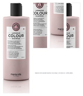 Šampón pre farbené vlasy Maria Nila Luminous Colour Shampoo - 350 ml (NF02-3620) + darček zadarmo 1