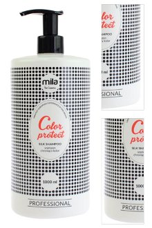 Šampón pre farbené vlasy Mila Hair Cosmetics Color protect - 1000 ml (0102102) + DARČEK ZADARMO 3