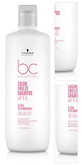 Šampón pre farbené vlasy Schwarzkopf Professional BC Bonacure Color Freeze Shampoo - 1000 ml (2708477) + darček zadarmo 3