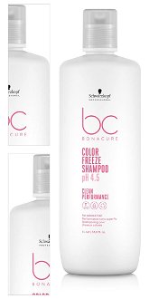 Šampón pre farbené vlasy Schwarzkopf Professional BC Bonacure Color Freeze Shampoo - 1000 ml (2708477) + darček zadarmo 4