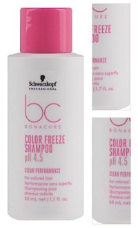 Šampón pre farbené vlasy Schwarzkopf Professional BC Bonacure Color Freeze Shampoo - 50 ml (2708795) 3
