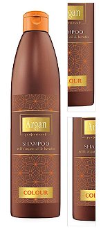 Šampón pre farbené vlasy Subrina Argan Colour Shampoo - 500 ml (053902) + darček zadarmo 3