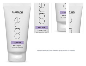 Šampón pre farbené vlasy Subrina Professional Care Colour Shampoo - 25 ml (060296) 1