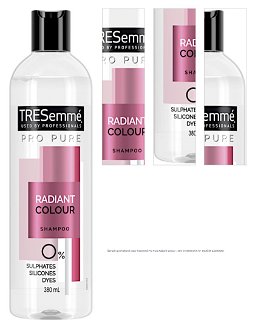 Šampón pre farbené vlasy Tresemmé Pro Pure Radiant Colour - 380 ml (68663917) + darček zadarmo 1