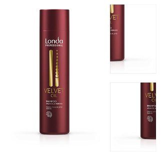 Šampón pre hladké a lesklé vlasy Londa Professional Velvet Oil Shampoo - 250 ml (81606548) + darček zadarmo 3