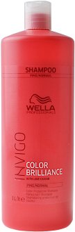 Šampón pre jemné až normálne farbené vlasy Wella Invigo Color Brilliance Fine / Normal - 1000 ml (81648834) + darček zadarmo