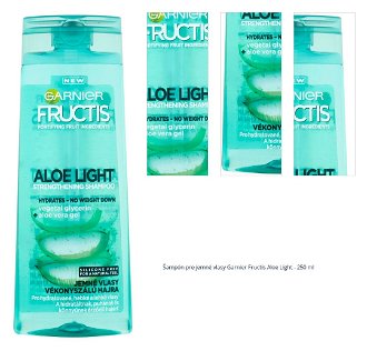 Šampón pre jemné vlasy Garnier Fructis Aloe Light - 250 ml 1