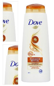 Šampón pre krehké a veľmi suché vlasy Dove Radiance Revival Shampoo - 400 ml + darček zadarmo 4