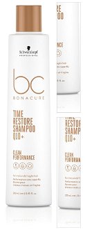 Šampón pre krehké a zrelé vlasy Schwarzkopf Professional BC Bonacure Time Restore Shampoo - 250 ml (2708443) + darček zadarmo 3