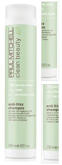 Šampón pre krepaté a nepoddajné vlasy Paul Mitchell Clean Beauty Anti-Frizz - 250 ml (121032) + darček zadarmo 3