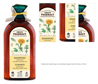 Šampón pre mastné vlasy s rozmarínovým olejom Green Pharmacy - 350 ml 1