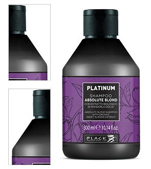 Šampón pre melírované vlasy Black Platinum Absolute Blond - 300 ml (250029) + darček zadarmo 4