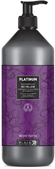 Šampón pre melírované vlasy Black Platinum No Yellow - 1000 ml (250028) + darček zadarmo 2