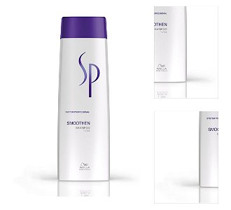 Šampón pre nepoddajné a kučeravé vlasy Wella Professionals SP Smoothen Shampoo - 250 ml (81593004) + darček zadarmo 3