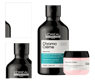 Šampón pre neutralizáciu červených tónov Loréal Chroma Créme - 300 ml  + maska 75 ml zadarmo - L’Oréal Professionnel + DARČEK ZADARMO 4