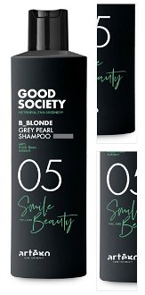 Šampón pre neutralizáciu oranžovo žltých tónov Artégo Good Society 05 B_Blonde - perleťový, 250 ml (0165909) + DARČEK ZADARMO 3