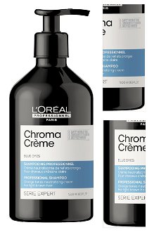 Šampón pre neutralizáciu oranžových tónov Loréal Professionnel Serie Expert Chroma Créme - 500 ml - L’Oréal Professionnel + darček zadarmo 3
