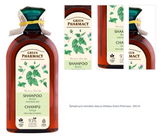 Šampón pre normálne vlasy so žihľavou Green Pharmacy - 350 ml 1