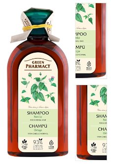Šampón pre normálne vlasy so žihľavou Green Pharmacy - 350 ml 3