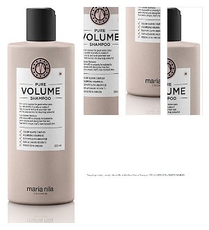 Šampón pre objem jemných vlasov Maria Nila Pure Volume Shampoo - 350 ml (NF02-3610) + darček zadarmo 1