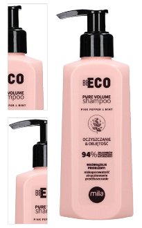 Šampón pre objem vlasov Be Eco Pure Volume Mila - 250 ml (0105000) + darček zadarmo 4
