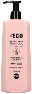 Šampón pre objem vlasov Be Eco Pure Volume Mila - 900 ml (0105001) + darček zadarmo 2