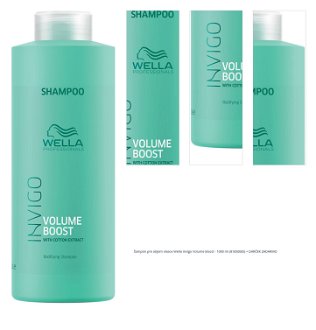 Šampón pre objem vlasov Wella Invigo Volume Boost - 1000 ml (81650065) + darček zadarmo 1
