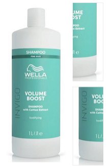 Šampón pre objem vlasov Wella Professionals Invigo Volume Boost Shampoo Fine Hair - 1000 ml (99350170011) + darček zadarmo 3
