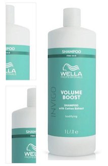 Šampón pre objem vlasov Wella Professionals Invigo Volume Boost Shampoo Fine Hair - 1000 ml (99350170011) + darček zadarmo 4