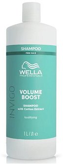 Šampón pre objem vlasov Wella Professionals Invigo Volume Boost Shampoo Fine Hair - 1000 ml (99350170011) + darček zadarmo 2