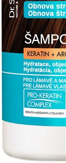 Šampón pre obnovu matných a krehkých vlasov Dr. Santé Keratin - 1000 ml + darček zadarmo 8