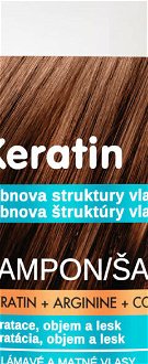 Šampón pre obnovu matných a krehkých vlasov Dr. Santé Keratin - 1000 ml + darček zadarmo 5
