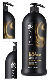 Šampón pre poškodené vlasy Black Argan Treatment - 1000 ml (01278) + darček zadarmo 4